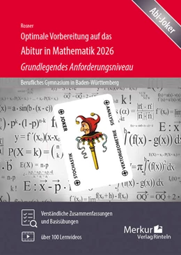 Abbildung von Rosner | Optimale Vorbereitung auf das Abitur in Mathematik 2026 - Grundlegendes Anforderungsniveau | 3. Auflage | 2025 | beck-shop.de
