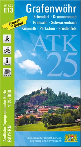 Abbildung von Landesamt für Digitalisierung | ATK25-E13 Grafenwöhr (Amtliche Topographische Karte 1:25000) | 1. Auflage | 2025 | beck-shop.de
