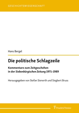 Abbildung von Bergel / Stefan | Die politische Schlagzeile | 1. Auflage | 2025 | beck-shop.de
