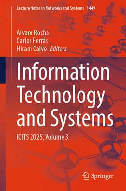Abbildung von Rocha / Ferrás | Information Technology and Systems | 1. Auflage | 2025 | beck-shop.de