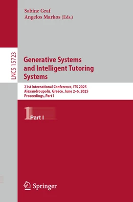 Abbildung von Graf / Markos | Generative Systems and Intelligent Tutoring Systems | 1. Auflage | 2025 | beck-shop.de