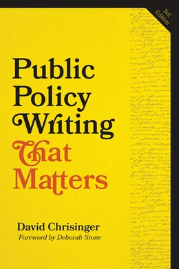 Abbildung von Chrisinger | Public Policy Writing That Matters | 3. Auflage | 2026 | beck-shop.de