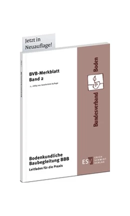 Abbildung von Bodenkundliche Baubegleitung BBB | 2. Auflage | 2025 | beck-shop.de