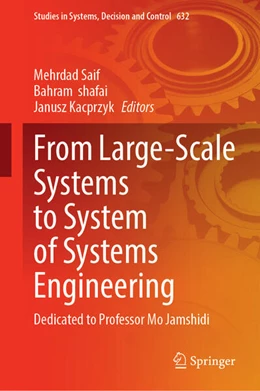 Abbildung von Saif / shafai | From Large-Scale Systems to System of Systems Engineering | 1. Auflage | 2025 | beck-shop.de
