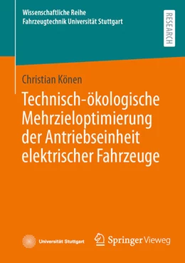 Abbildung von Könen | Technisch-ökologische Mehrzieloptimierung der Antriebseinheit elektrischer Fahrzeuge | 1. Auflage | 2026 | beck-shop.de