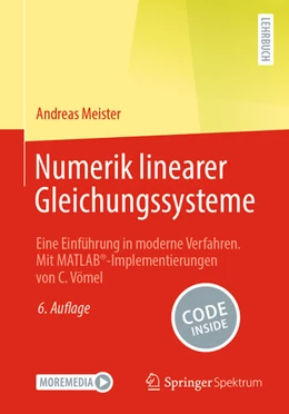 Abbildung von Meister | Numerik linearer Gleichungssysteme | 6. Auflage | 2025 | beck-shop.de