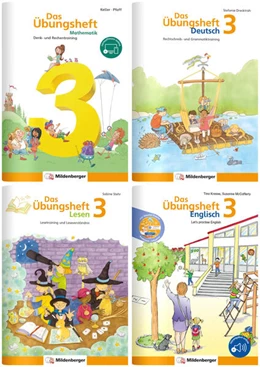 Abbildung von Diverse | Sicher ins 4. Schuljahr - Paket: Rechnen - Schreiben - Lesen - Grammatik - Englisch · Klasse 3 | 1. Auflage | 2021 | beck-shop.de