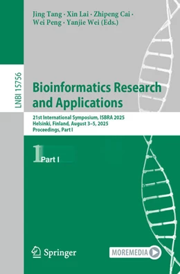 Abbildung von Tang / Lai | Bioinformatics Research and Applications | 1. Auflage | 2025 | beck-shop.de