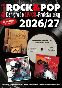 Abbildung von Reichold / Leibfried | Der große Rock & Pop LP/CD Preiskatalog 2026/27 | 1. Auflage | 2025 | beck-shop.de