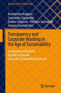 Abbildung von Ragazou / Zopounidis | Transparency and Corporate Washing in the Age of Sustainability | 1. Auflage | 2025 | beck-shop.de