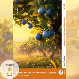 Abbildung von Vallejo / Verlag | El Enigma de las Naranjas Azules - Spanische Krimi-Lektüre A1-A2 (+ Audio-CD) | 1. Auflage | 2025 | beck-shop.de