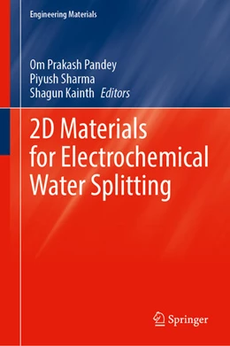 Abbildung von Pandey / Sharma | 2D Materials for Electrochemical Water Splitting | 1. Auflage | 2025 | beck-shop.de