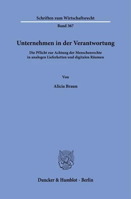 Abbildung von Braun | Unternehmen in der Verantwortung | 1. Auflage | 2025 | beck-shop.de