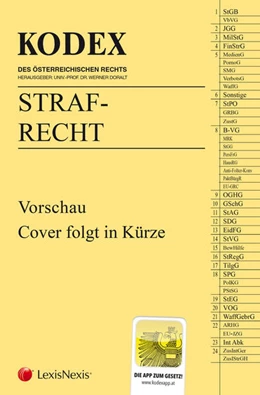 Abbildung von Doralt | KODEX Strafrecht 2025/26 - inkl. App | 62. Auflage | 2025 | beck-shop.de