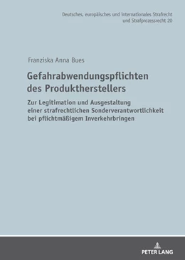 Abbildung von Bues | Gefahrabwendungspflichten des Produktherstellers | 1. Auflage | 2025 | beck-shop.de