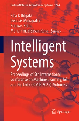Abbildung von Udgata / Mohapatra | Intelligent Systems | 1. Auflage | 2025 | beck-shop.de