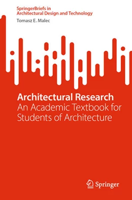 Abbildung von Malec | Architectural Research | 1. Auflage | 2025 | beck-shop.de
