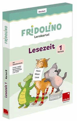 Abbildung von Fridolino-Lernkartei. Lesezeit 1. Schuljahr (Box B) | 1. Auflage | 2025 | beck-shop.de