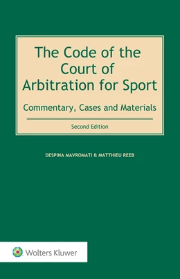 Abbildung von Mavromati / Reeb | The Code of the Court of Arbitration for Sport | 2. Auflage | 2025 | beck-shop.de