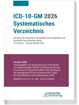 Abbildung von ICD-10-GM 2026 Systematisches Verzeichnis | 1. Auflage | 2025 | beck-shop.de