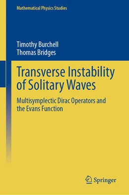 Abbildung von Burchell / Bridges | Transverse Instability of Solitary Waves | 1. Auflage | 2025 | beck-shop.de