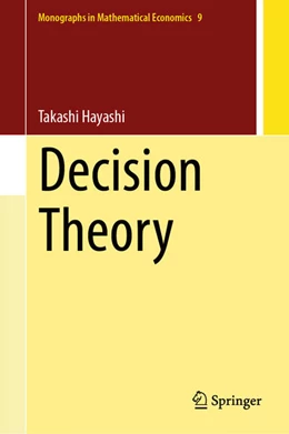 Abbildung von Hayashi | Decision Theory | 1. Auflage | 2025 | beck-shop.de