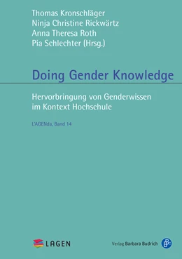 Abbildung von Kronschläger / Rickwärtz | Doing Gender Knowledge | 1. Auflage | 2025 | beck-shop.de