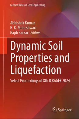 Abbildung von Kumar / Maheshwari | Dynamic Soil Properties and Liquefaction | 1. Auflage | 2025 | beck-shop.de