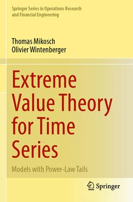 Abbildung von Mikosch / Wintenberger | Extreme Value Theory for Time Series | 1. Auflage | 2025 | beck-shop.de