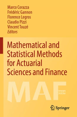 Abbildung von Corazza / Gannon | Mathematical and Statistical Methods for Actuarial Sciences and Finance | 1. Auflage | 2025 | beck-shop.de