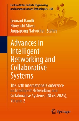 Abbildung von Barolli / Miwa | Advances in Intelligent Networking and Collaborative Systems | 1. Auflage | 2025 | beck-shop.de