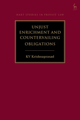 Abbildung von Krishnaprasad | Unjust Enrichment and Countervailing Obligations | 1. Auflage | 2026 | beck-shop.de