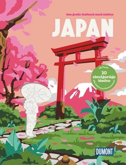 Abbildung von Zhu / Bonhotal | Japan - Das große Ausmalbuch nach Zahlen | 1. Auflage | 2025 | beck-shop.de