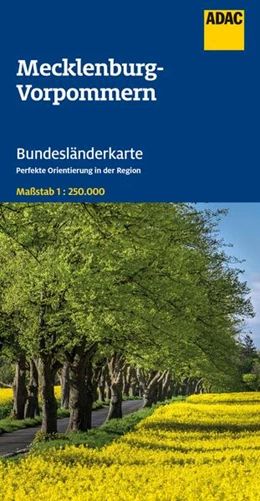 Abbildung von ADAC Bundesländerkarte Deutschland 02 Mecklenburg-Vorpommern 1:250.000 | 6. Auflage | 2026 | beck-shop.de