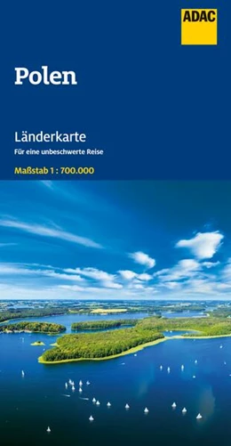 Abbildung von ADAC Länderkarte Polen 1:700.000 | 11. Auflage | 2025 | beck-shop.de