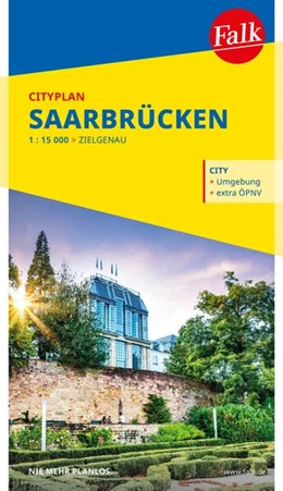 Abbildung von Falk Cityplan Saarbrücken 1:15.000 | 1. Auflage | 2026 | beck-shop.de