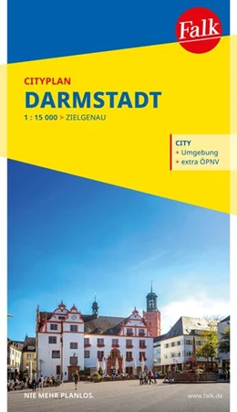 Abbildung von Falk Cityplan Darmstadt 1:15.000 | 1. Auflage | 2026 | beck-shop.de