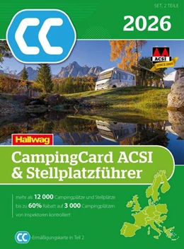 Abbildung von ACSI CampingCard & Stellplatzführer 2026 | 9. Auflage | 2025 | beck-shop.de