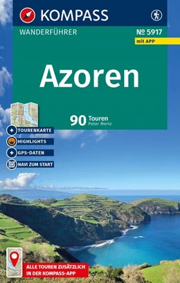 Abbildung von Mertz | KOMPASS Wanderführer Azoren, 90 Touren mit Extra-Tourenkarte | 1. Auflage | 2025 | beck-shop.de