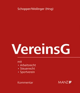 Abbildung von Schopper / Weilinger | Vereinsgesetz | 1. Auflage | 2025 | beck-shop.de