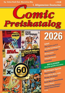 Abbildung von Riedl | Comic Preiskatalog 2026 SC | 1. Auflage | 2025 | beck-shop.de