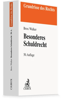 Abbildung von Brox / Walker | Besonderes Schuldrecht | 50. Auflage | 2026 | beck-shop.de
