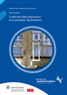 Abbildung von Riedel / Verl | In-Betrieb-Rekonfiguration von parallelen Seilrobotern | 1. Auflage | 2025 | beck-shop.de