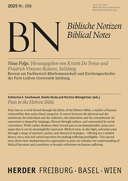 Abbildung von Pain in the Hebrew Bible | 1. Auflage | 2025 | beck-shop.de