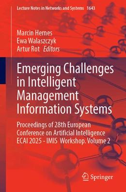 Abbildung von Hernes / Walaszczyk | Emerging Challenges in Intelligent Management Information Systems | 1. Auflage | 2025 | beck-shop.de