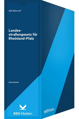 Abbildung von Bitterwolf (Hrsg.) | Landesstraßengesetz für Rheinland-Pfalz (LStrG) | 1. Auflage | 2021 | beck-shop.de