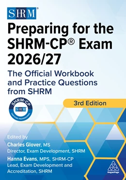 Abbildung von Glover / Evans | Preparing for the Shrm-Cp(r) Exam 2026/27 | 3. Auflage | 2026 | beck-shop.de