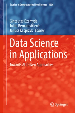 Abbildung von Dzemyda / Bernataviciene | Data Science in Applications | 1. Auflage | 2025 | beck-shop.de