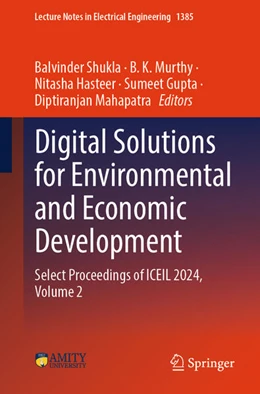 Abbildung von Shukla / Murthy | Digital Solutions for Environmental and Economic Development | 1. Auflage | 2025 | beck-shop.de