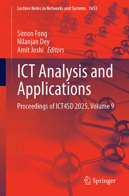 Abbildung von Fong / Dey | ICT Analysis and Applications | 1. Auflage | 2025 | beck-shop.de